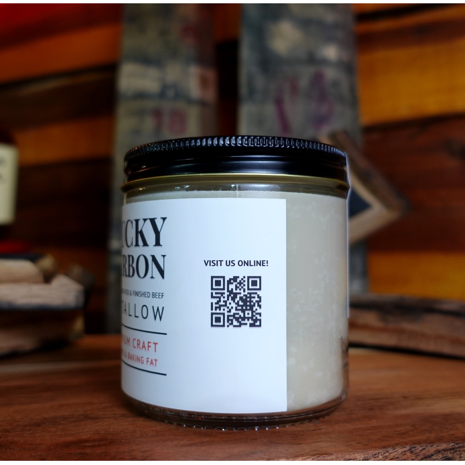 Kentucky Bourbon Smoked Beef Tallow