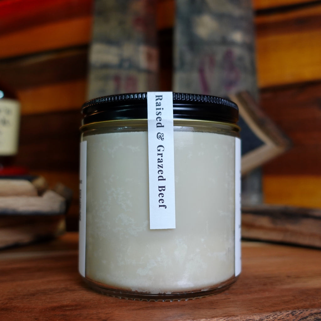Hickory Bourbon Smoked Beef Tallow