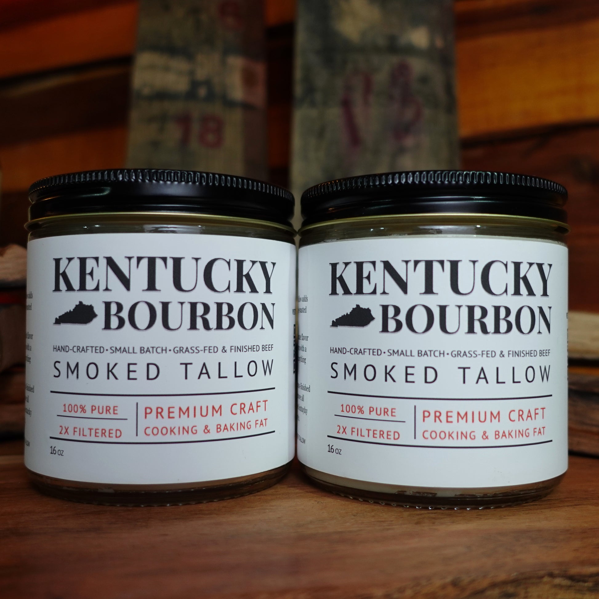 Kentucky Bourbon Smoked Tallow 2-Pack